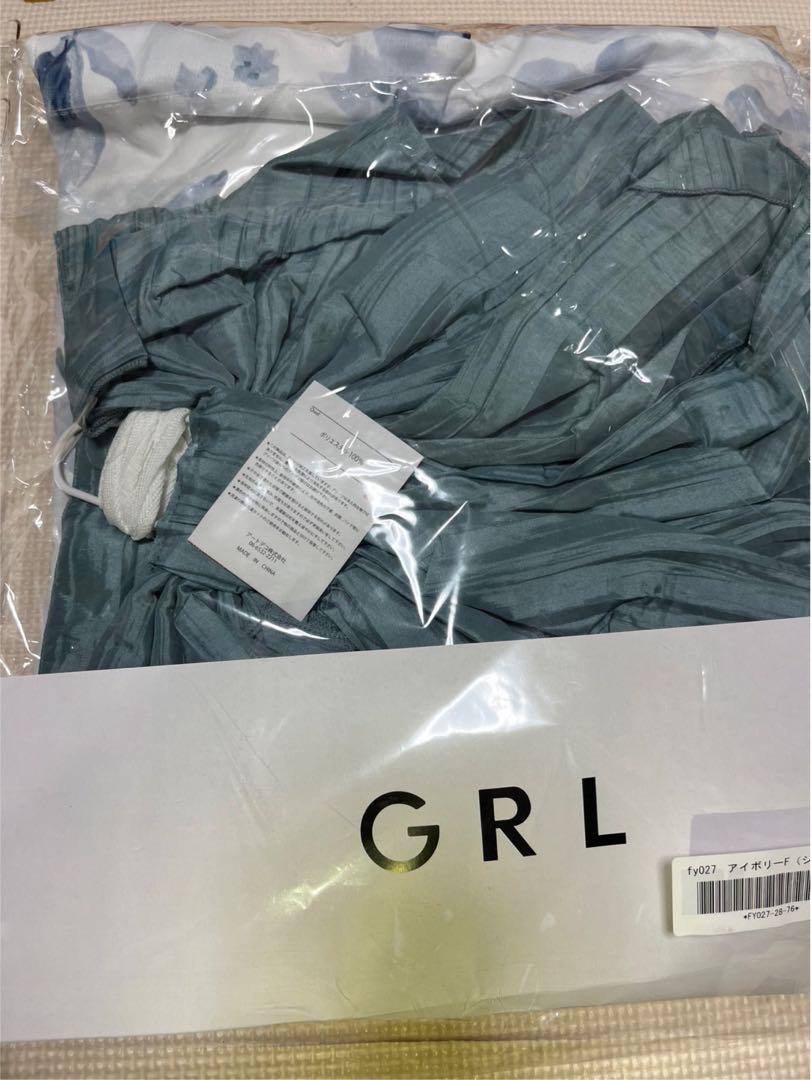 新品 グレイル GRL ショート 3点セット2Way水彩花柄浴衣セット