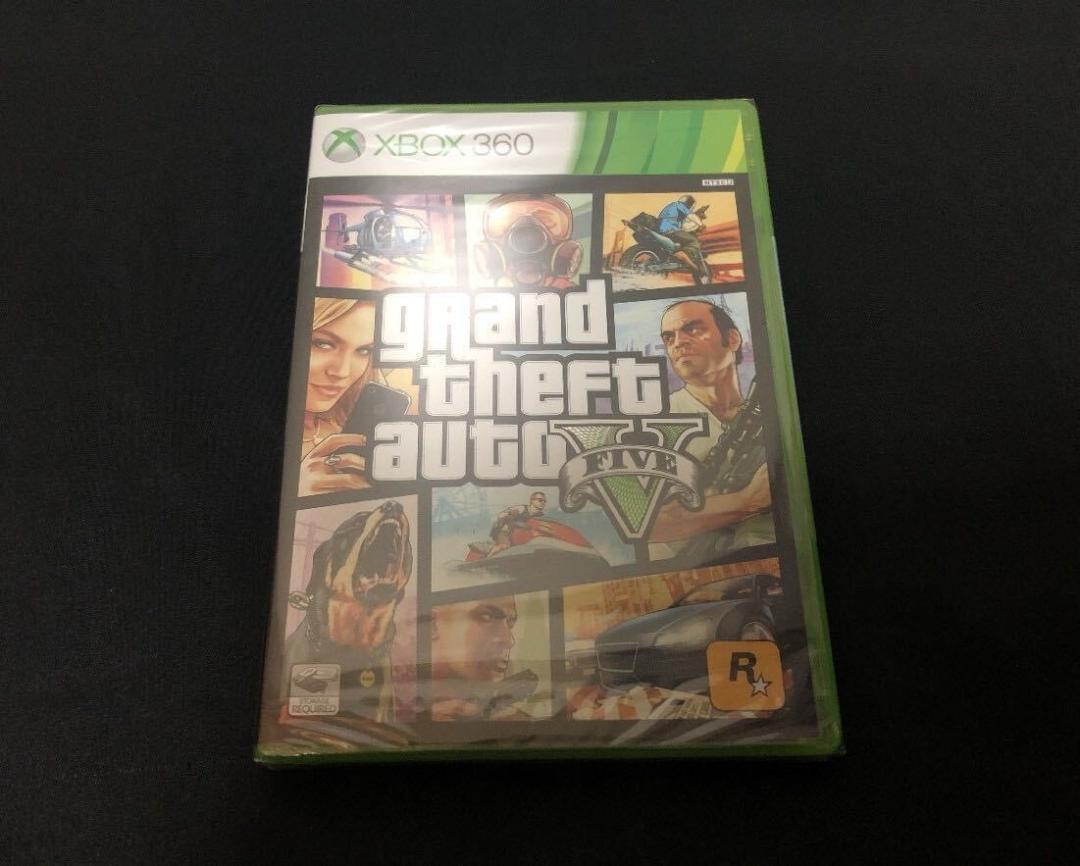 ※未開封 Xbox360 grand theft auto V アジア版 画像1