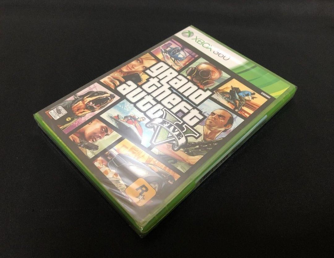 ※未開封 Xbox360 grand theft auto V アジア版 画像5