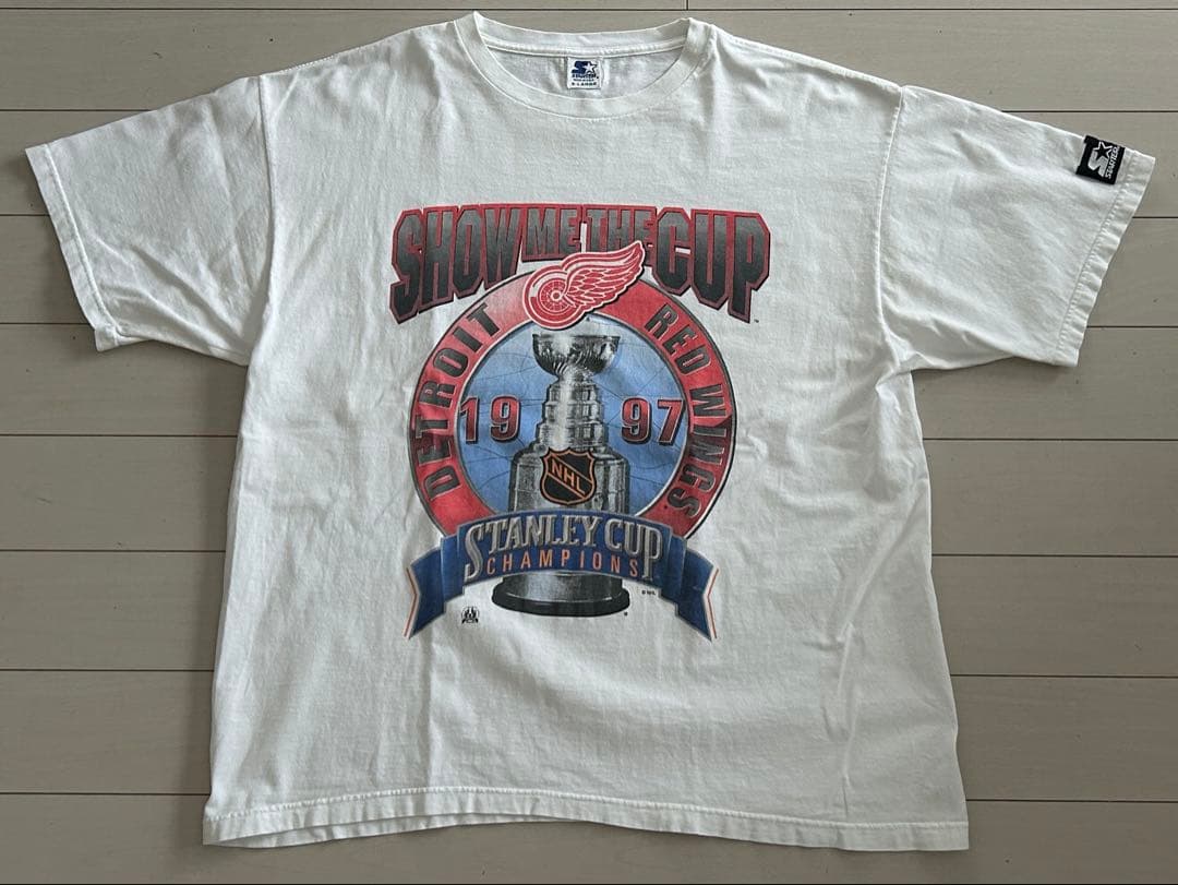 STARTER × NHL 90s Red Wings ヴィンテージ Tシャツ 5,638円