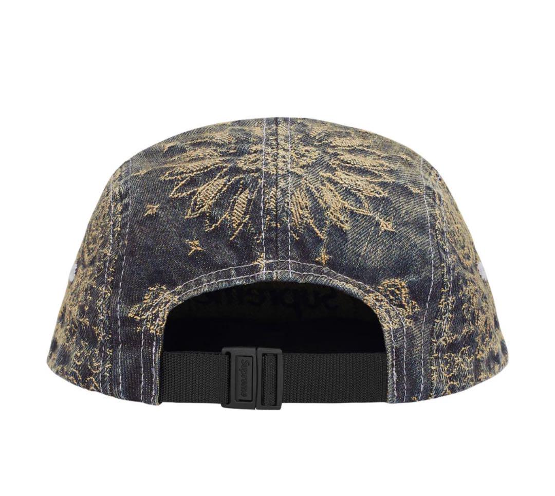 Bandana Jacquard Denim Camp Cap | Supreme 25ss