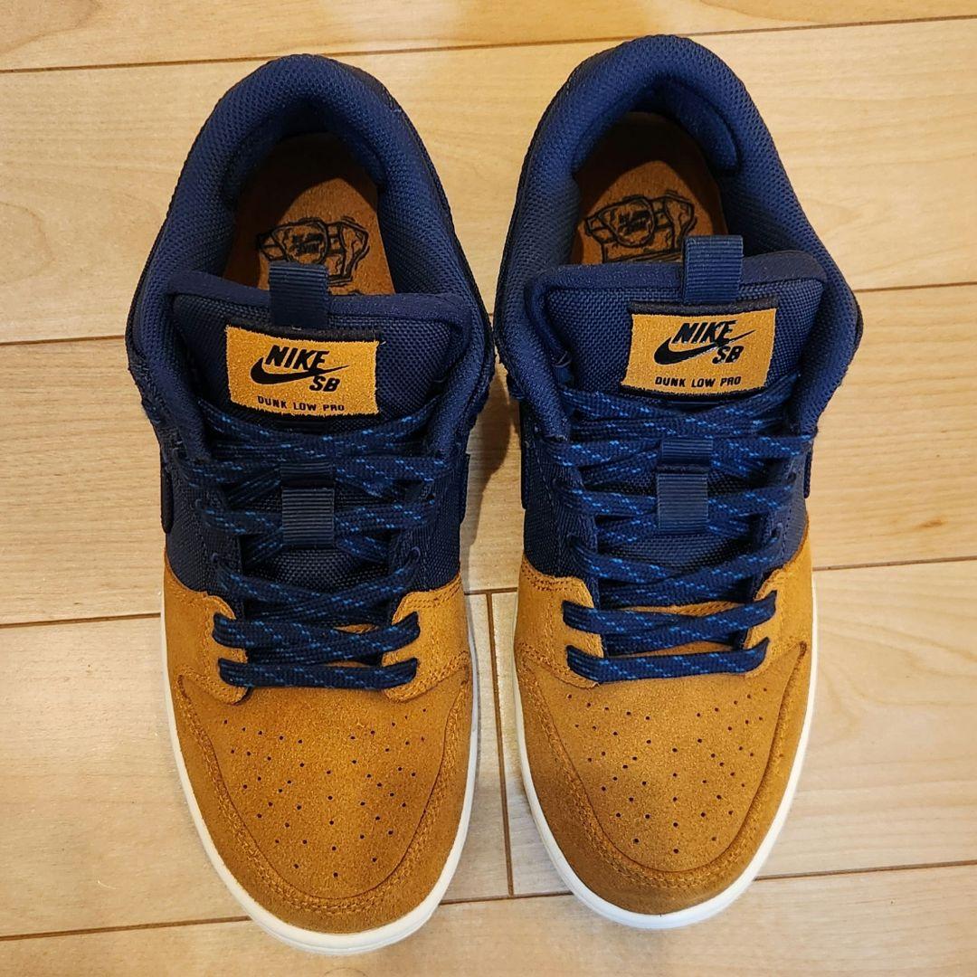 Nike DUNK LOW PRO ネイビー/ブラウン