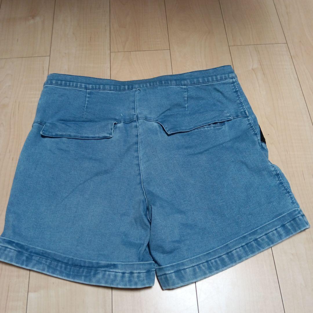 S Max Mara GHIRBA デニム ショートパンツ ブルー 関税送料込 デニムブルー ショートパンツ Lサイズ - メルカリ