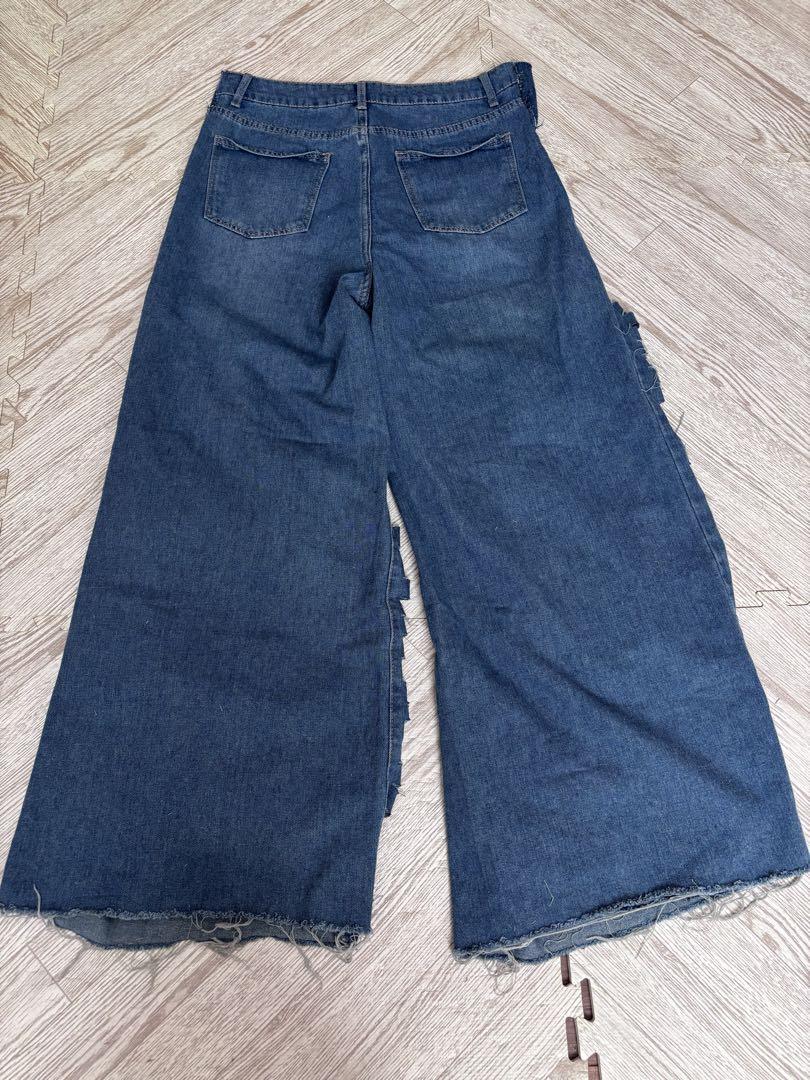 バギーフレアデニム ダメージ vintage archive opium Y2K - メルカリ