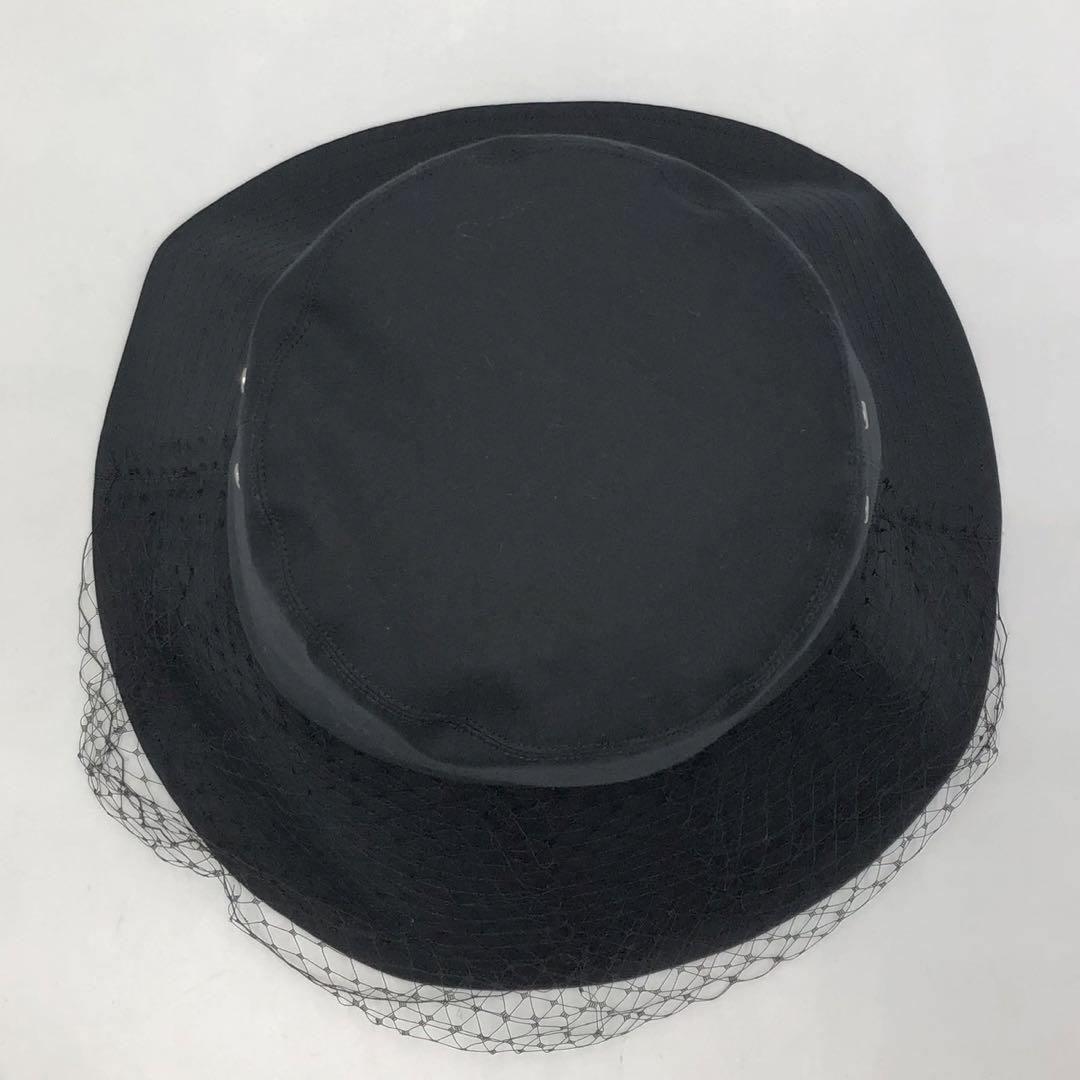 ［美品］Dior ディオール　チュールバケットハット　Teddy-D ボブハット