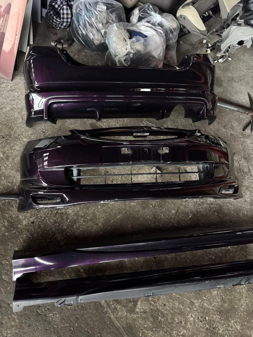 GD1 ホンダフィット 無限　MUGEN 前後バンパーエアロ　サイドステップ