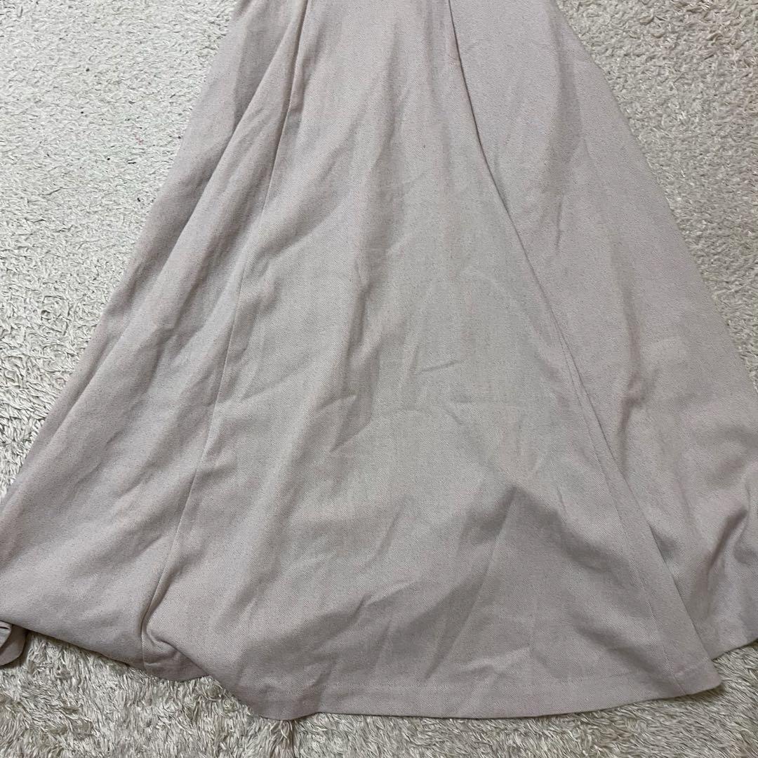 ワンピース louren pintuck jacquard flare dress S