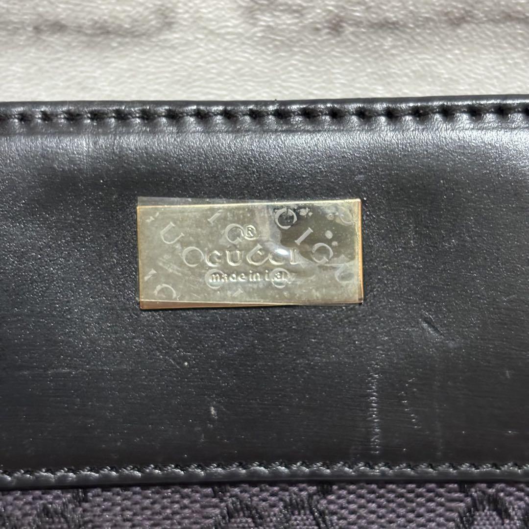 Gucci ブラック ナイロン ショルダーバッグ - メルカリ
