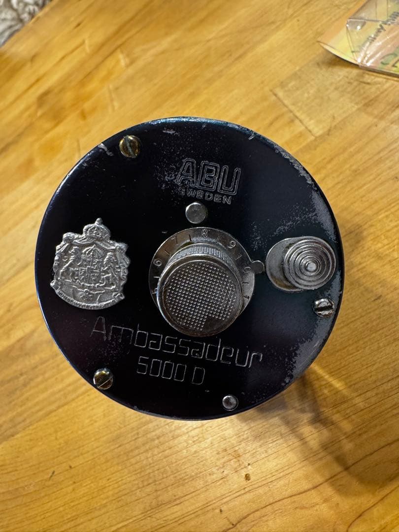 分解清掃済み ABU アンバサダー 5000DAbu Garcia