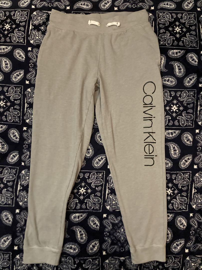 美品 Calvin Klein カルバンクライン スウェットパンツ グレー M