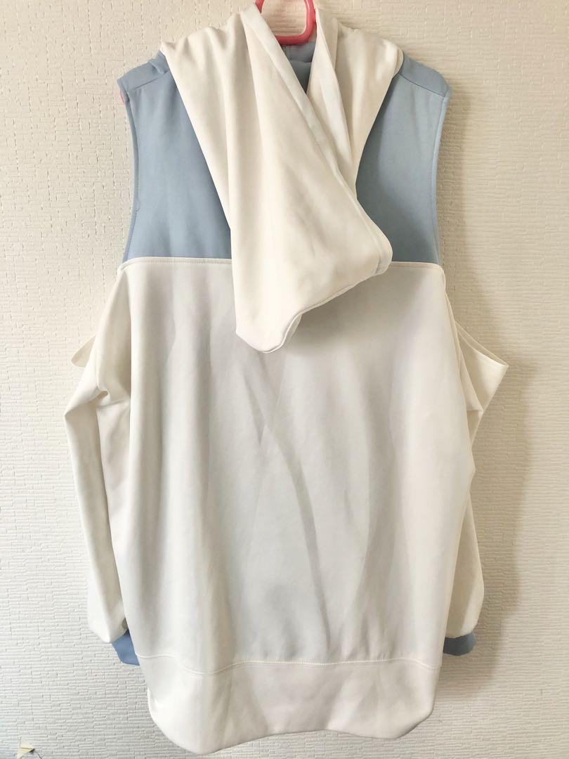 ililil イルイルイル 肩出し オフショルダー ジャージ パーカー