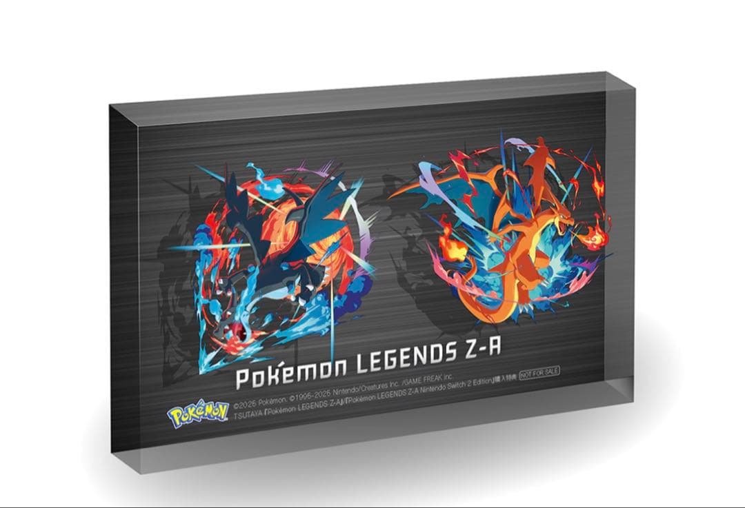 ポケモンレジェンズZA 特典 二層アクリルブロック LEGENDS Z-A XY