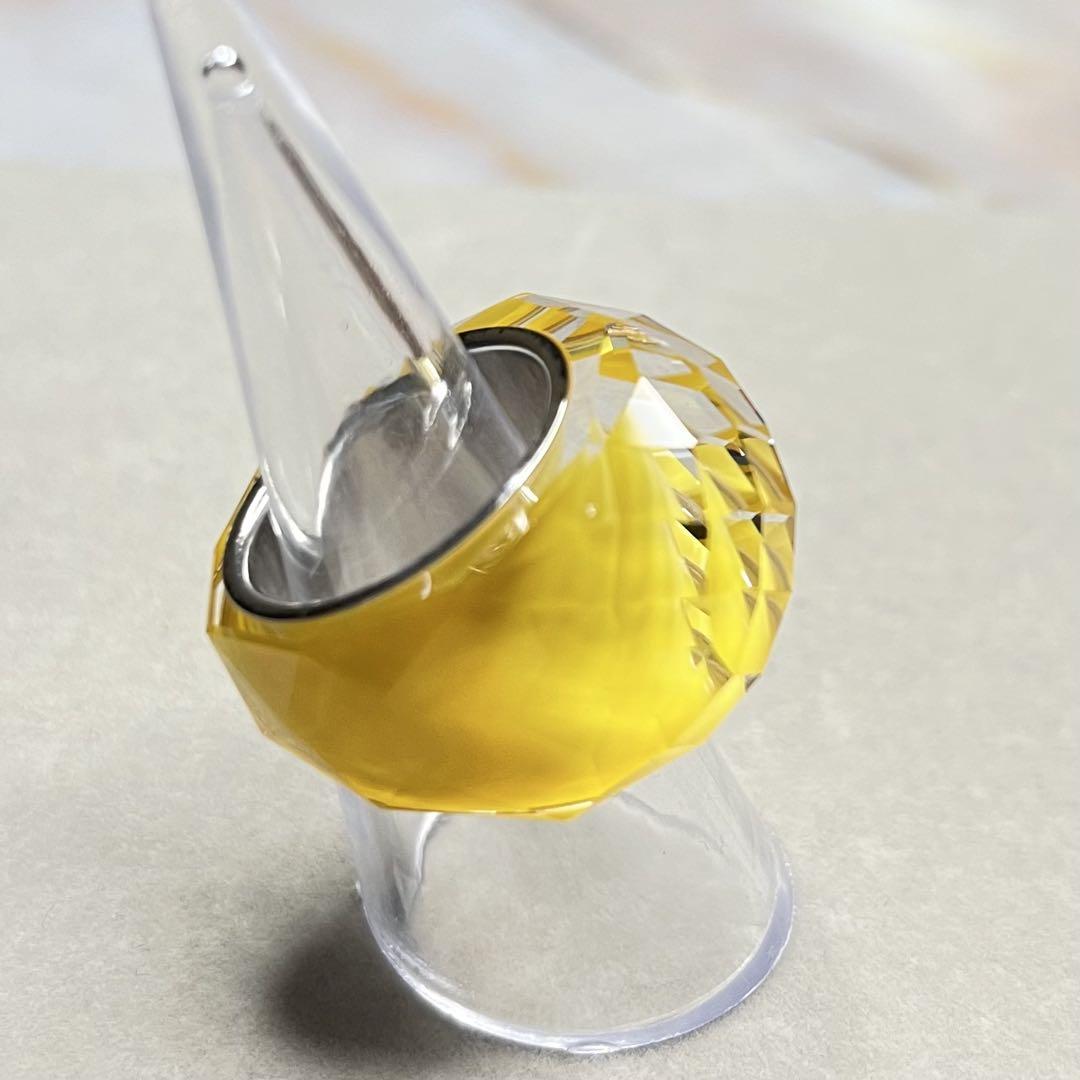 web限定アイテム Swarovski スワロフスキー リング 指輪 ニルヴァーナ イエロー アクセサリー