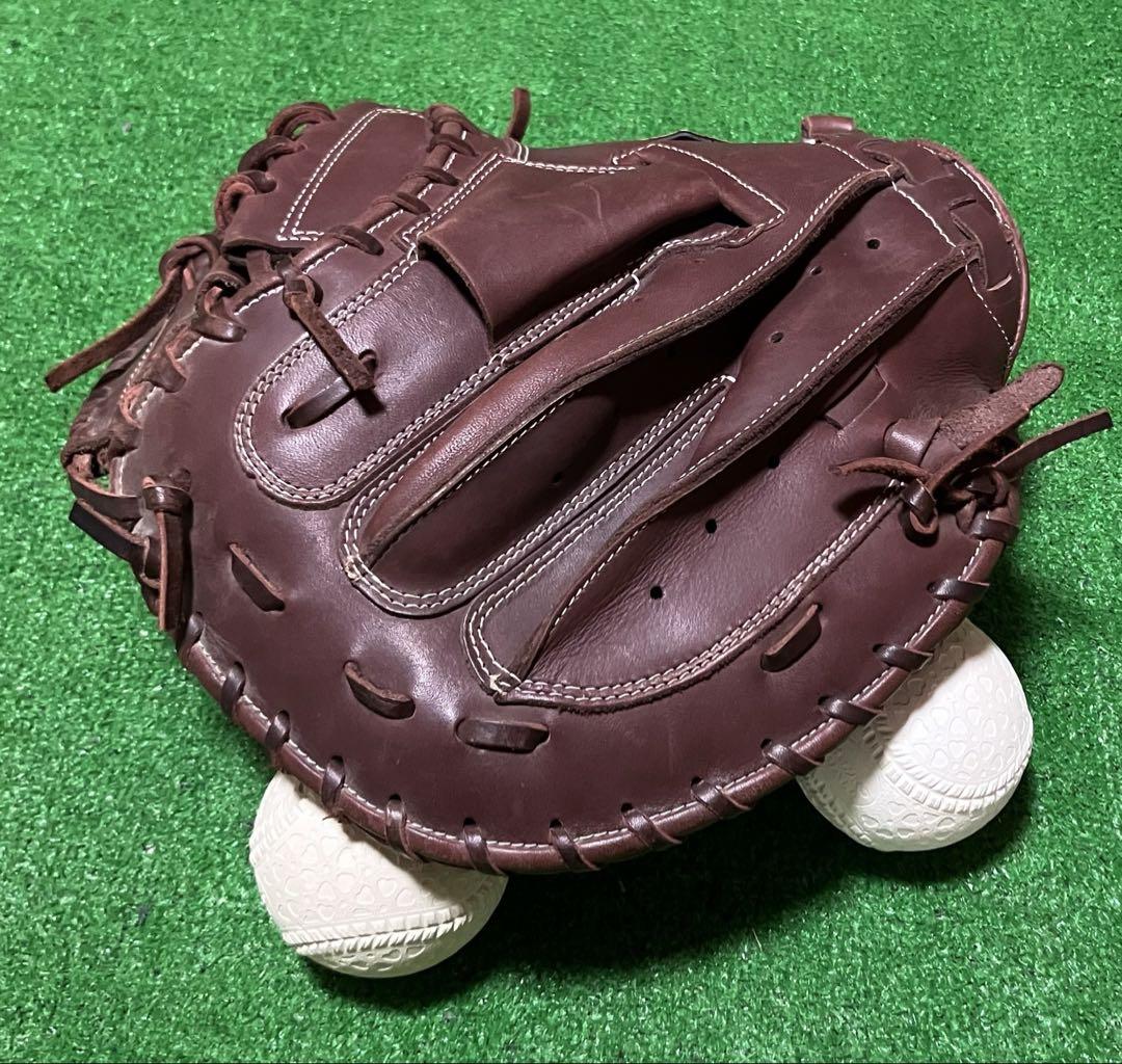 一般 軟式野球 キャッチャーミット ゼット ZETT ウイニングロード ブラウン