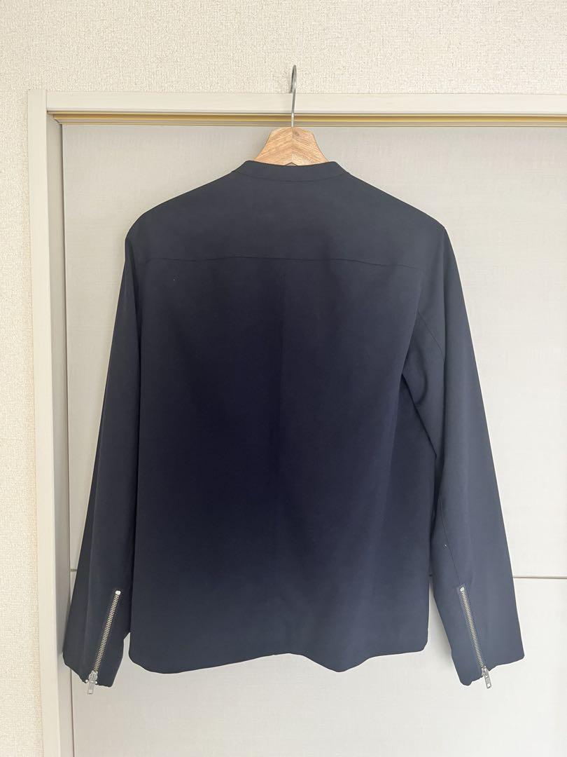 UNITED ARROWS SONS ノーカラージャケット ネイビー ユナイテッドアローズ ノーカラージャケット ネイビー 38 春夏
