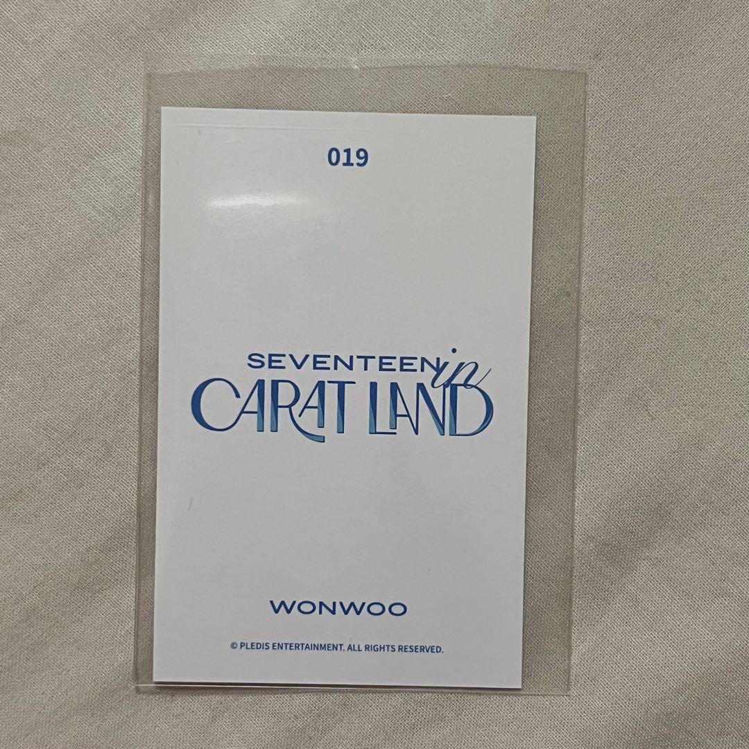 SEVENTEEN CARAT LAND ケレン 2021 ウォヌ トレカ - メルカリ