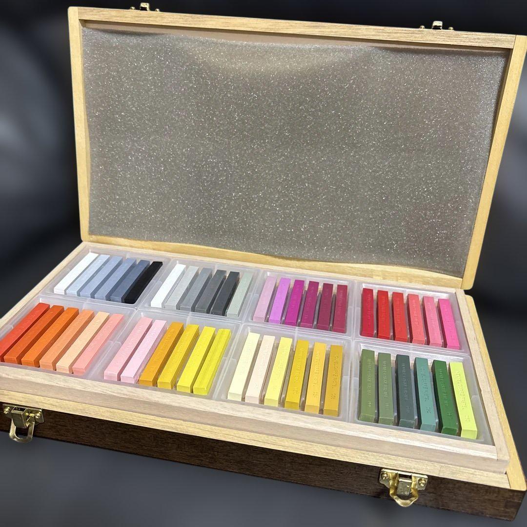 【値下げしました】Nouvel Carré Pastel 96色セット（木箱入）