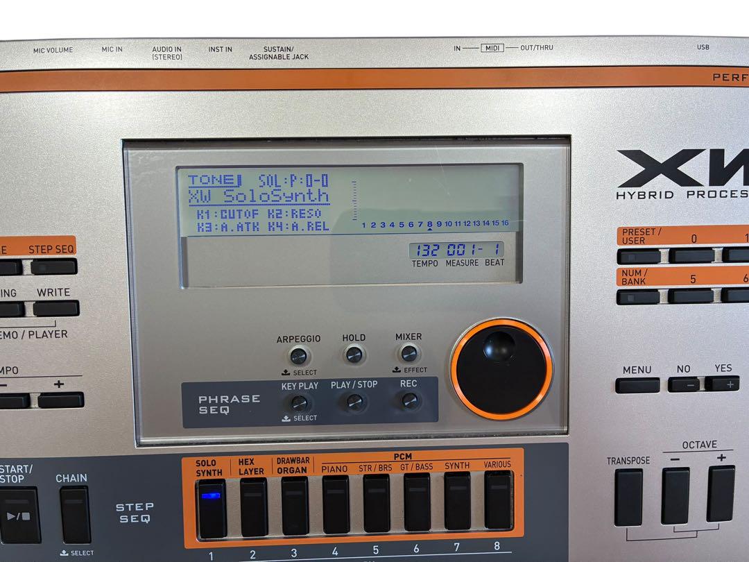 【希少・美品】CASIO XW-P1 シンセサイザー シンセ ヘクスレイヤー 希少・美品】CASIO XW-P1 シンセサイザー シンセ ヘクスレイヤー