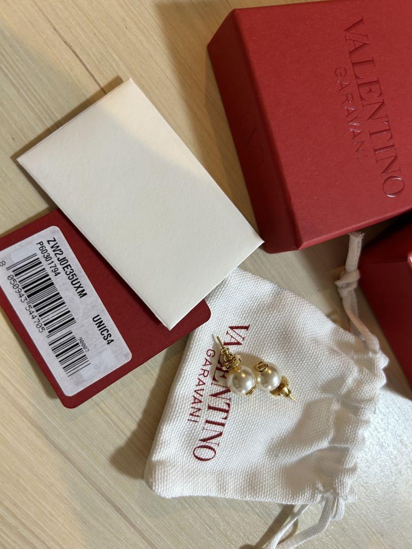 【タイムセール】VALENTINO GARAVANI パールピアス