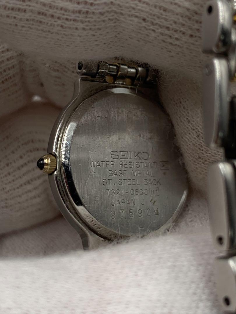SEIKO エクセリーヌ　腕時計　レディース　ゴールド　シルバー　希少