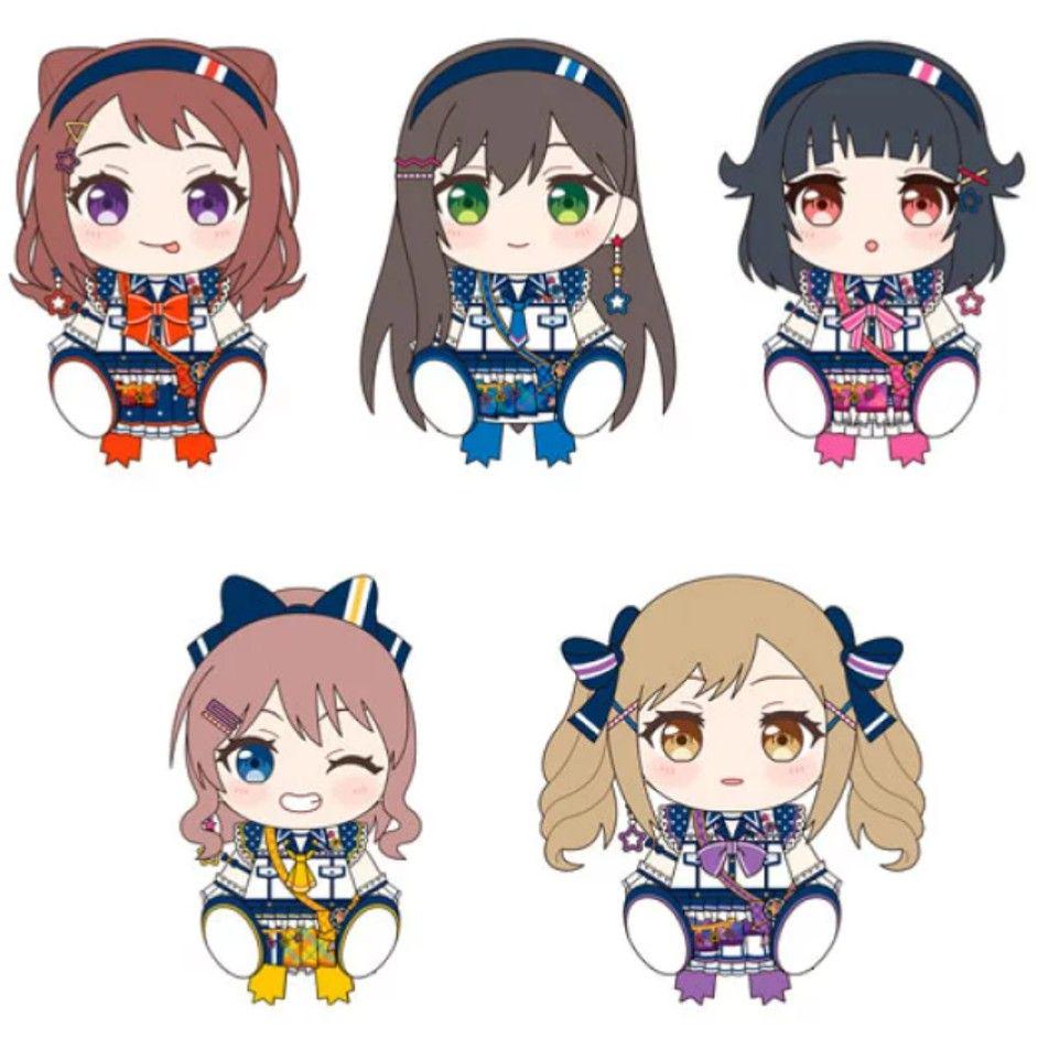 BanG Dream! ぬいぐるみ Poppin'Party 5点セット