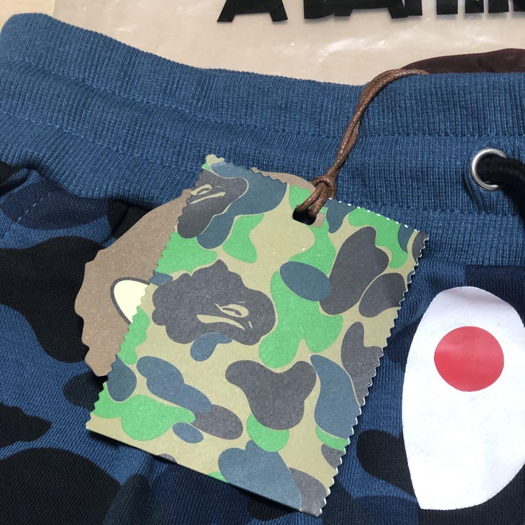 A BATHING APE（ショートパンツ ・ ブルー・ネイビー/青色系）の