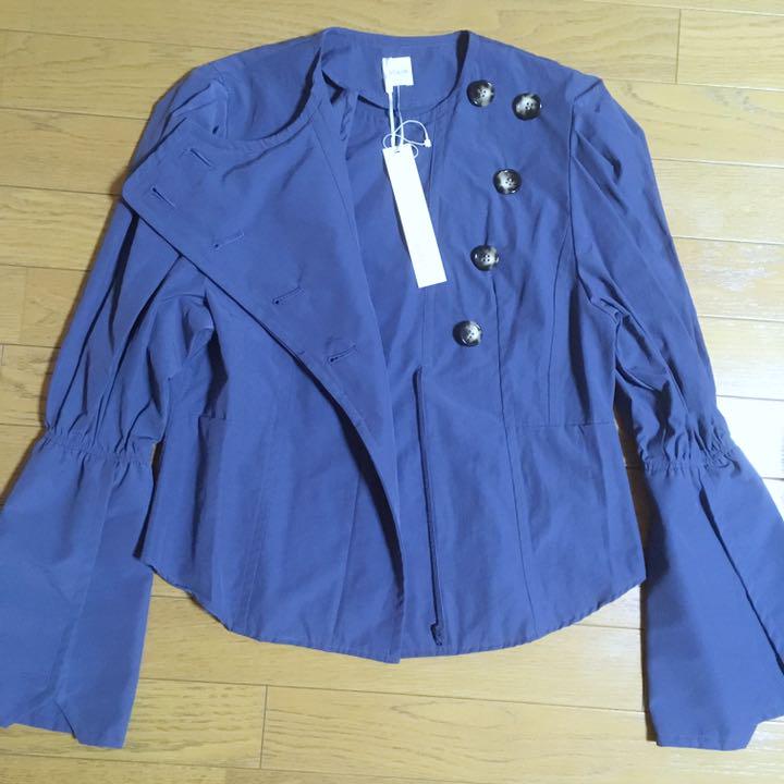 超歓迎特価 STAIR ステア シャツジャケットブラウス フレアスリーブ ブルー eBP79-m75845912724 好評通販