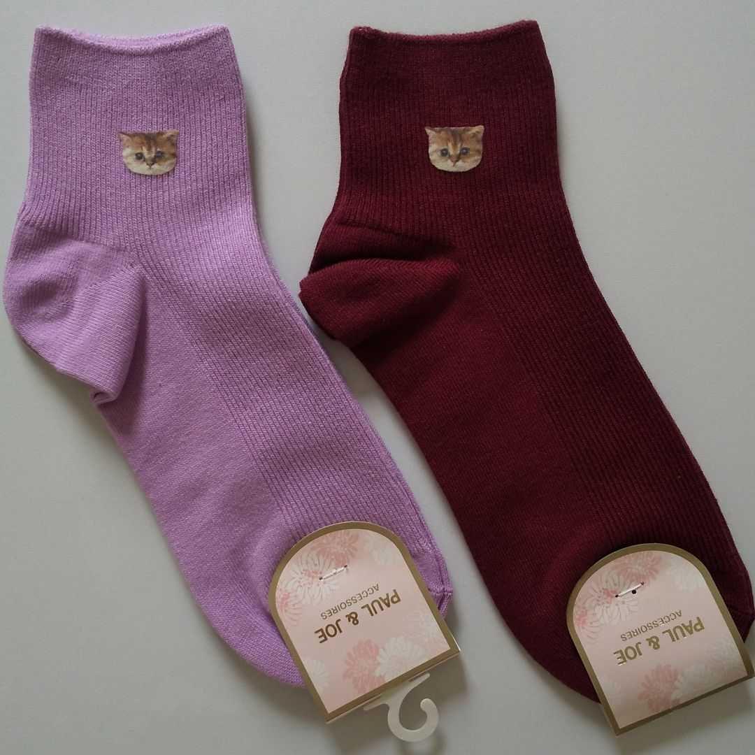 人気豊富な ポール&ジョー ヌネット❣️ ソックス ねこ ネコ 猫 = ェ = 7点 NA1Mn-m75846008606 お得安い
