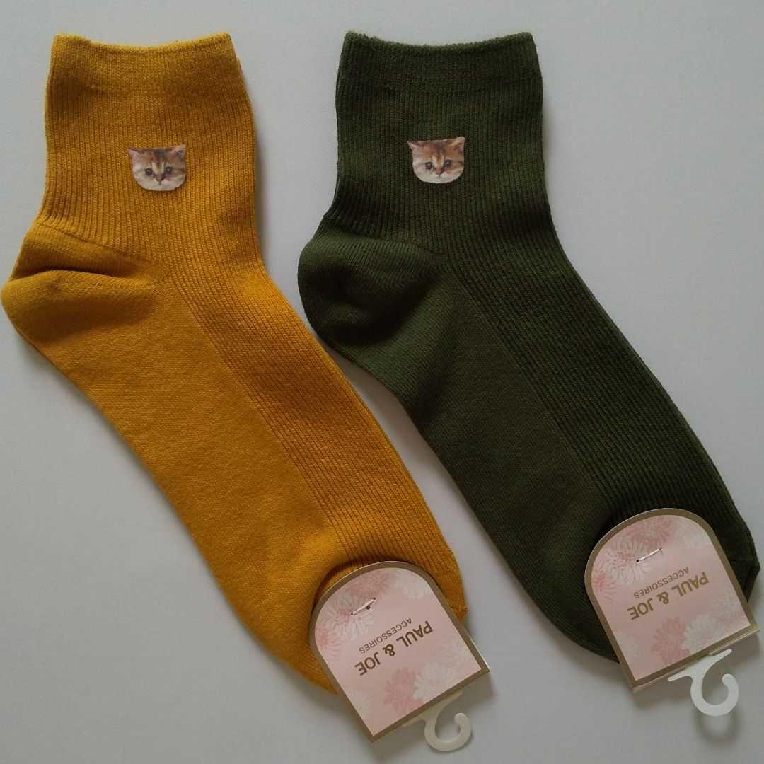 人気豊富な ポール&ジョー ヌネット❣️ ソックス ねこ ネコ 猫 = ェ = 7点 NA1Mn-m75846008606 お得安い