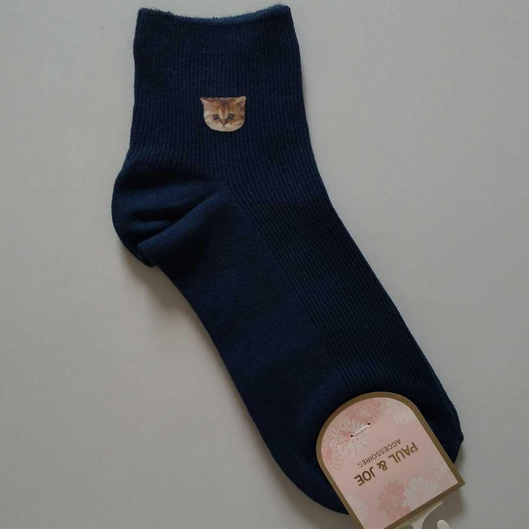 人気豊富な ポール&ジョー ヌネット❣️ ソックス ねこ ネコ 猫 = ェ = 7点 NA1Mn-m75846008606 お得安い