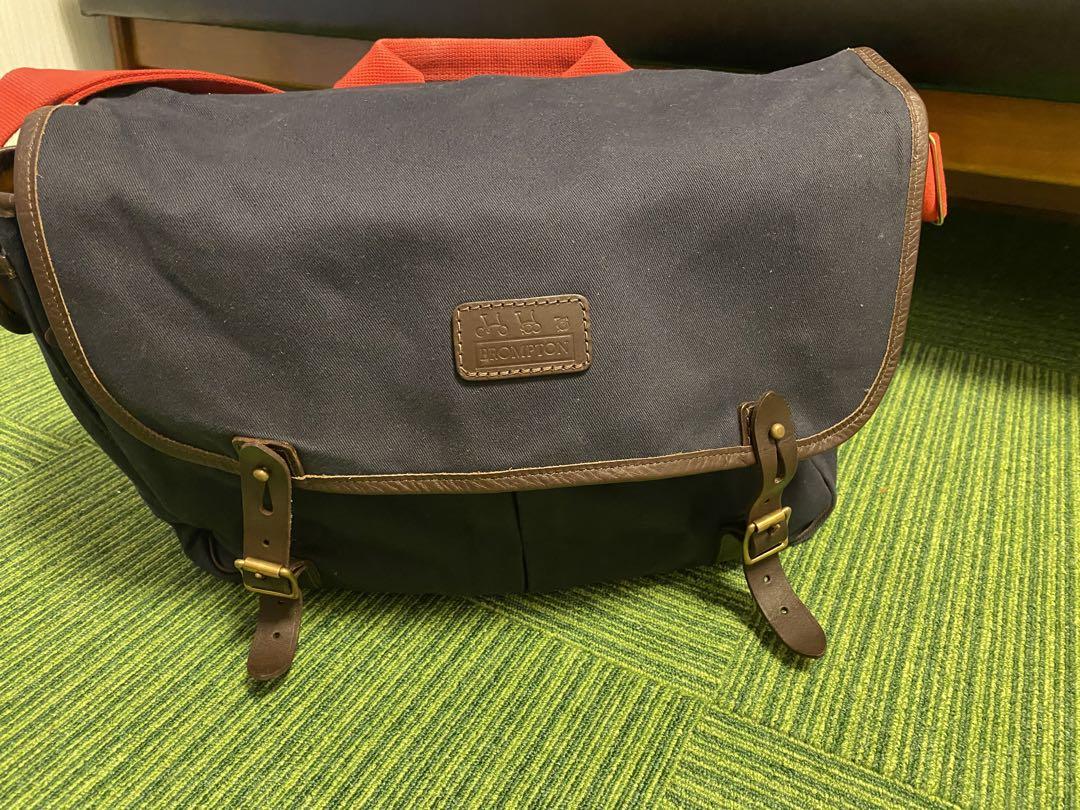 ポイント10倍】 BROMPTON Game Bag(ネイビー×レッド)純正・Chapman社