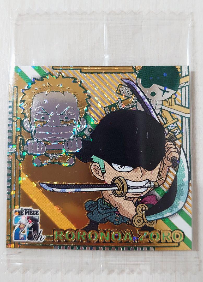 ロロノア・ゾロ　サンキューシール　ONEPIECE ONEPIECE ワンピース 大海賊シール ウエハースLOG.9 ロロノア