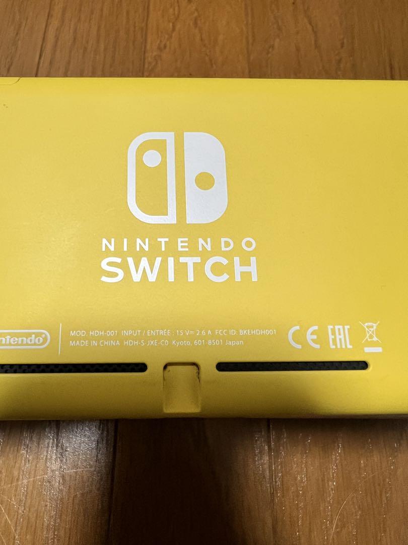 Nintendo Switch light イエロー 動作確認済み Nintendo Switch