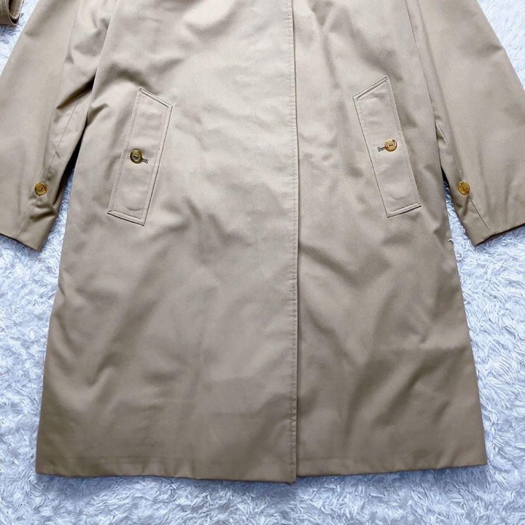 美品✨　バーバリーズ　ステンカラーコート　ノバチェック　ベルト付　ロング
