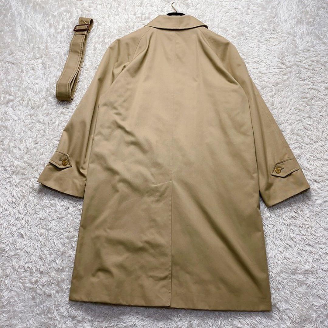 美品✨　バーバリーズ　ステンカラーコート　ノバチェック　ベルト付　ロング
