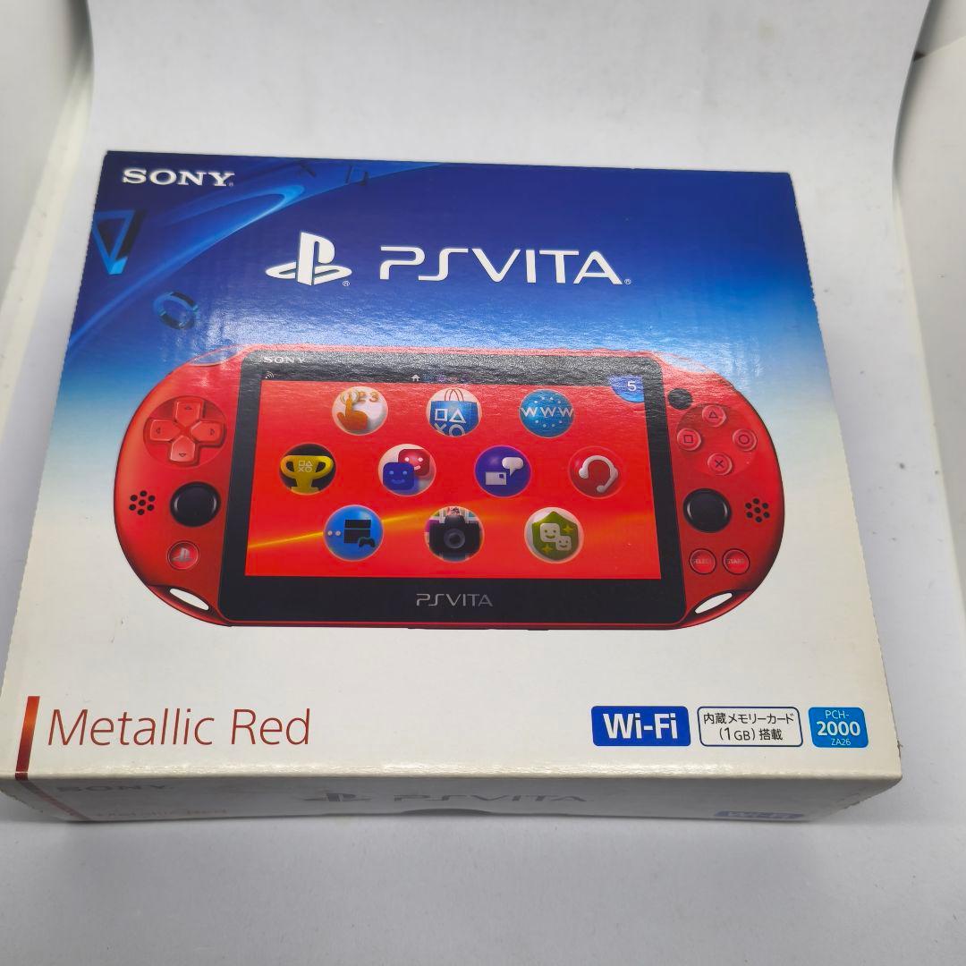 PlayStation vita 2000 メタリックレッドPlayStation Vita