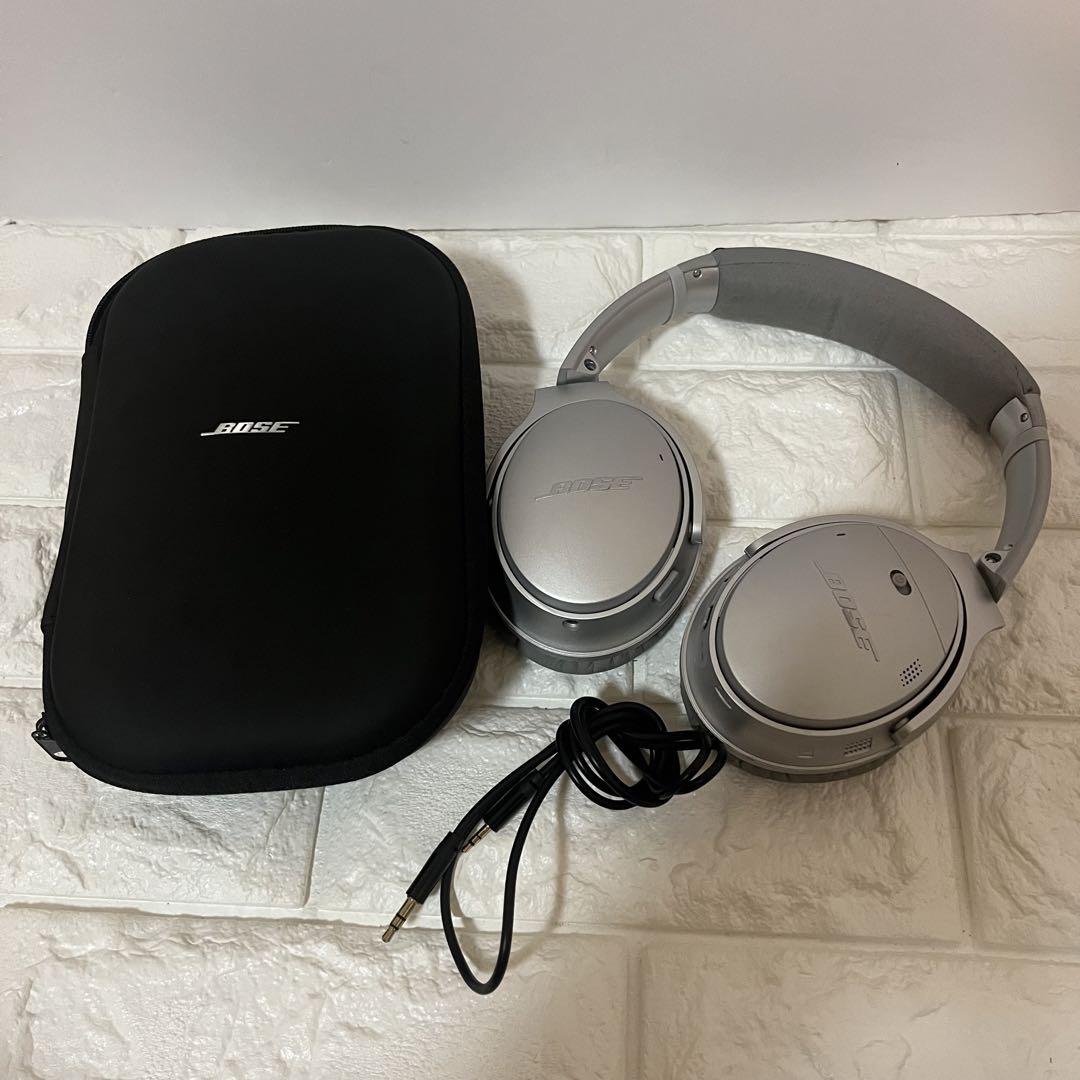 廃盤　美品　BOSE QUIETCOMFORT35 II シルバー ボーズ 廃盤 BOSE QUIETCOMFORT35 II シルバー ボーズ - メルカリ