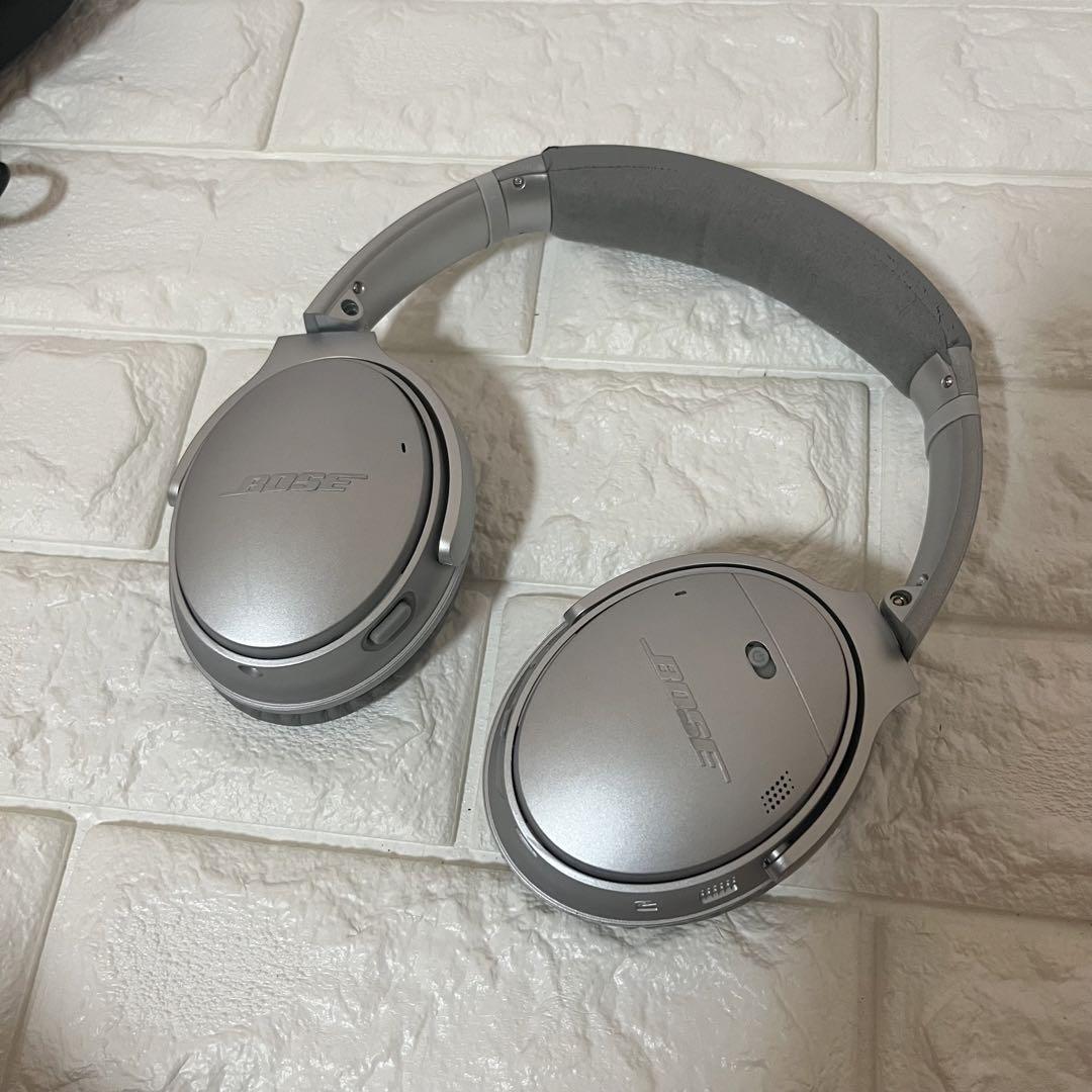 廃盤　美品　BOSE QUIETCOMFORT35 II シルバー ボーズ 廃盤 BOSE QUIETCOMFORT35 II シルバー ボーズ - メルカリ