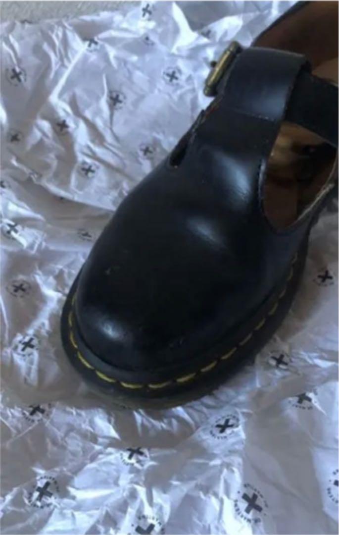 ルカリ Dr.martens Tバーシューズ UK4 4enkf-m75856379783 Polley りたいです