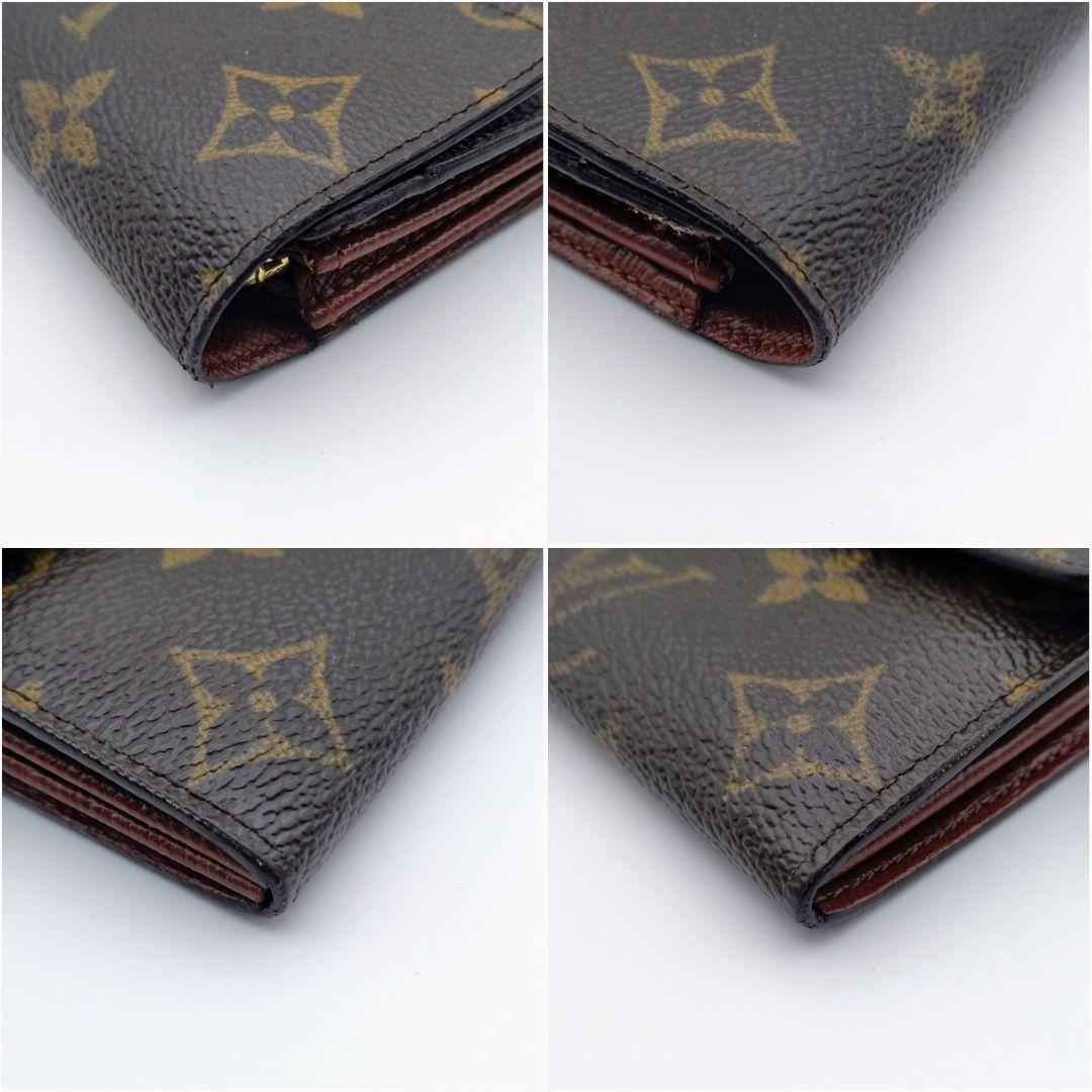 ルイヴィトン モノグラム ポシェット ポルトモネクレディ 財布 長財布 札入れ
