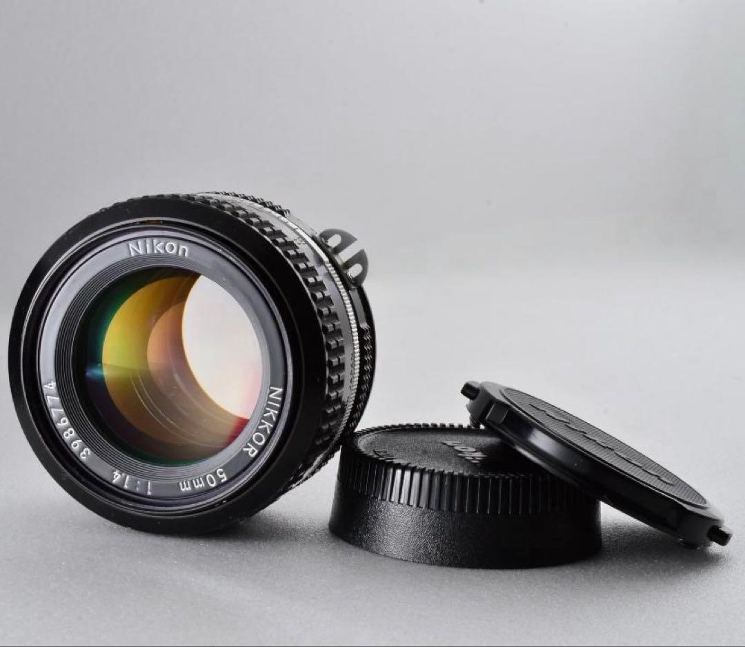 Nikon Ai Nikkor 50mm F1.4 各動作良好