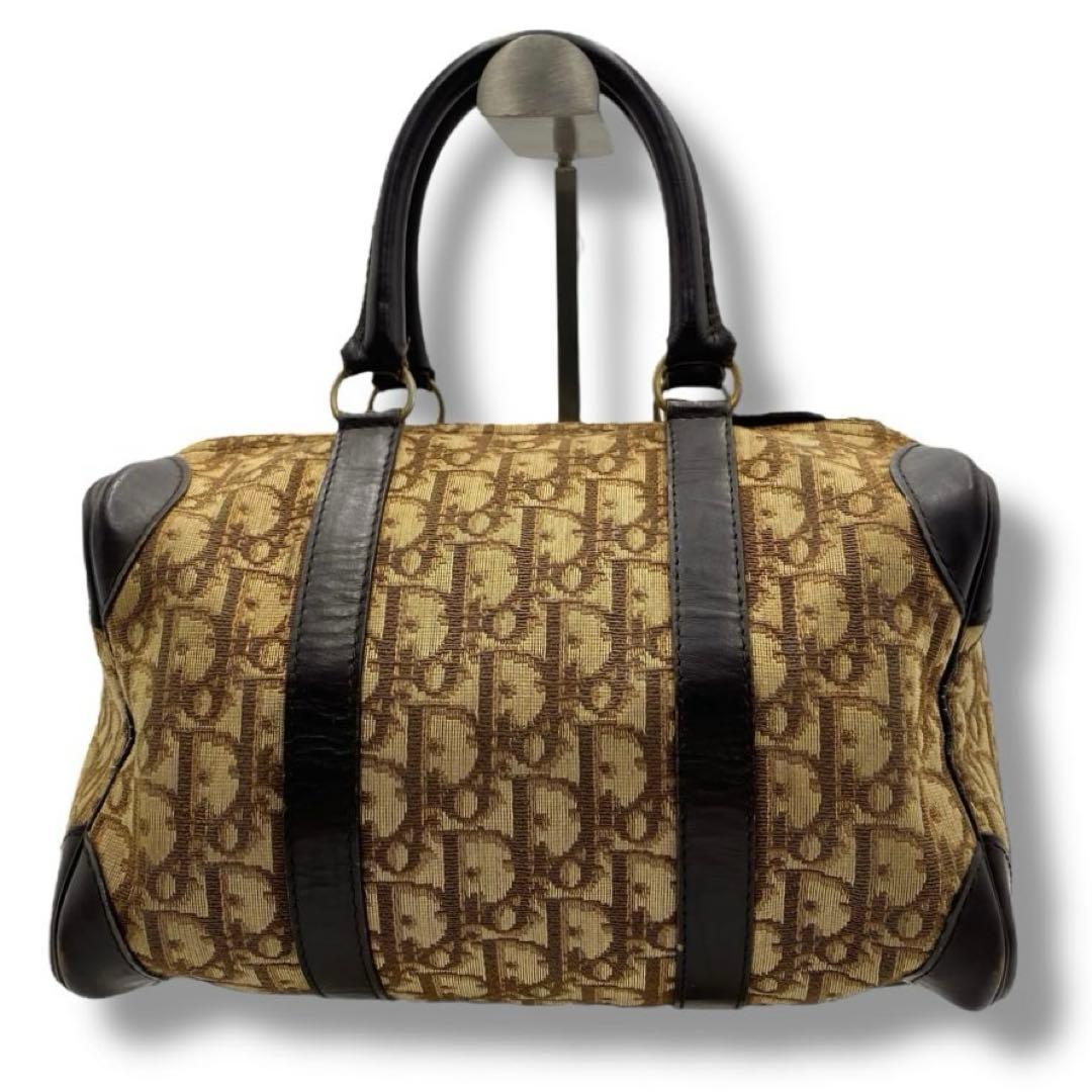 良品 Dior ディオール トロッター ミニボストン ハンドバッグ ビンテージ 良品 Dior ディオール トロッター ミニボストン ハンドバッグ ビンテージ