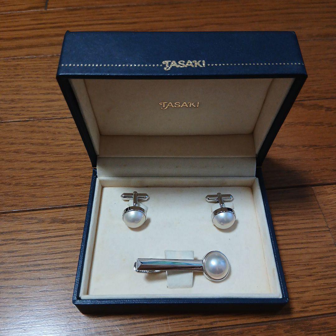 TASAKI ネクタイピンとカフスセット