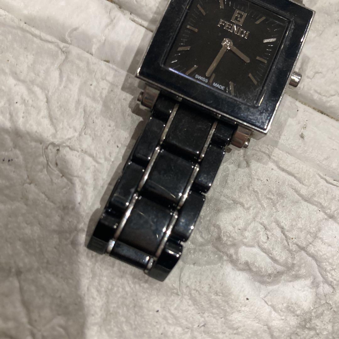 FENDI 腕時計クアドロ6200Lブラック