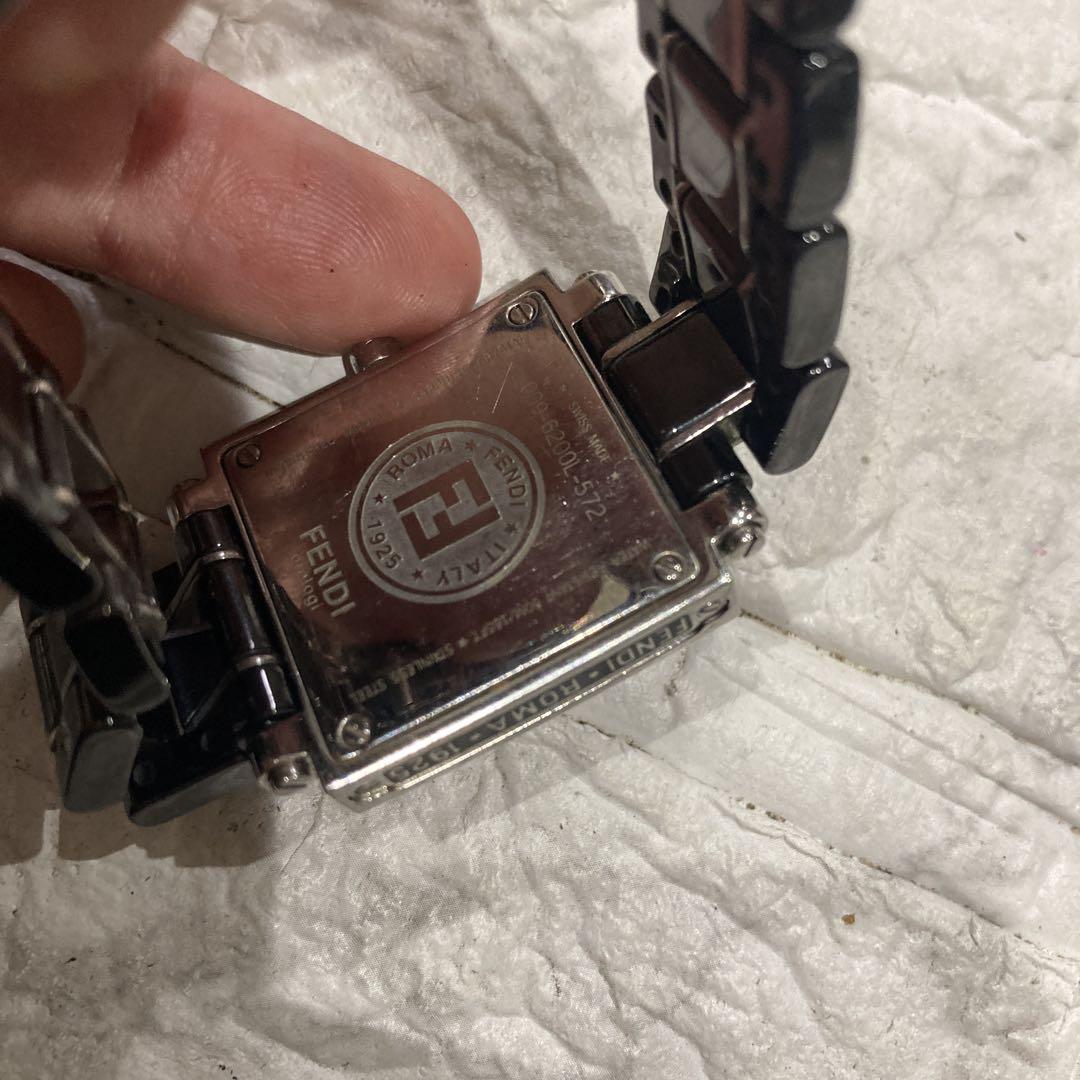 FENDI 腕時計クアドロ6200Lブラック