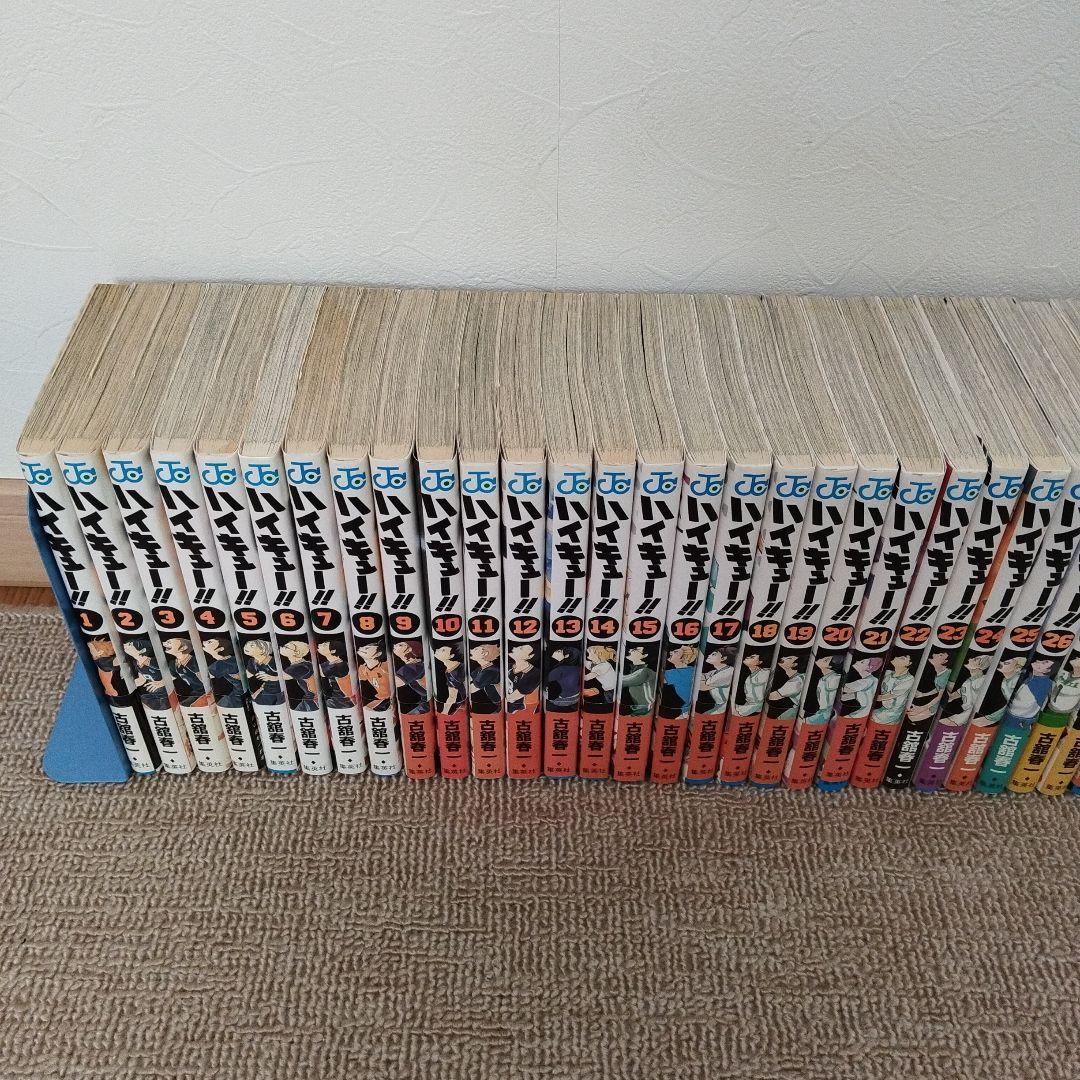 ハイキュー!! 45巻全巻　全巻初版ジャンパラ付き ハイキュー!! 45巻全巻 全巻初版ジャンパラ付き