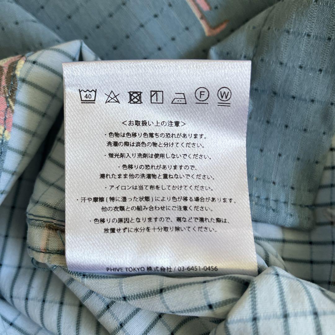 ロアークリバイバル　半袖シャツ BLESS UP COSTA S/S WOVEN