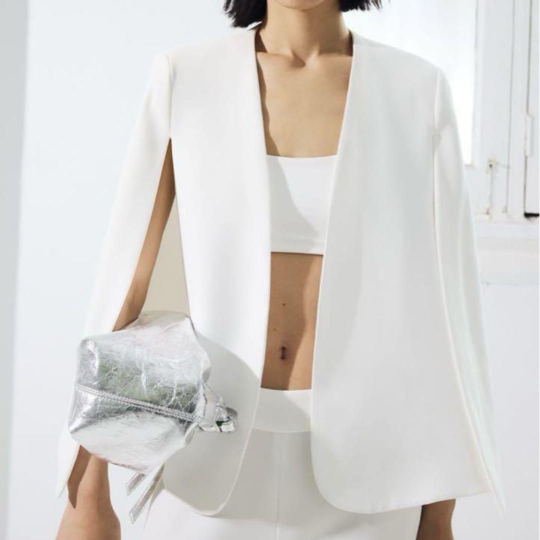 【ZARA】ケープ ブレザー
