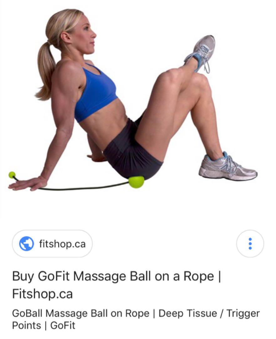 アメリカ、GO FITのmassage ball