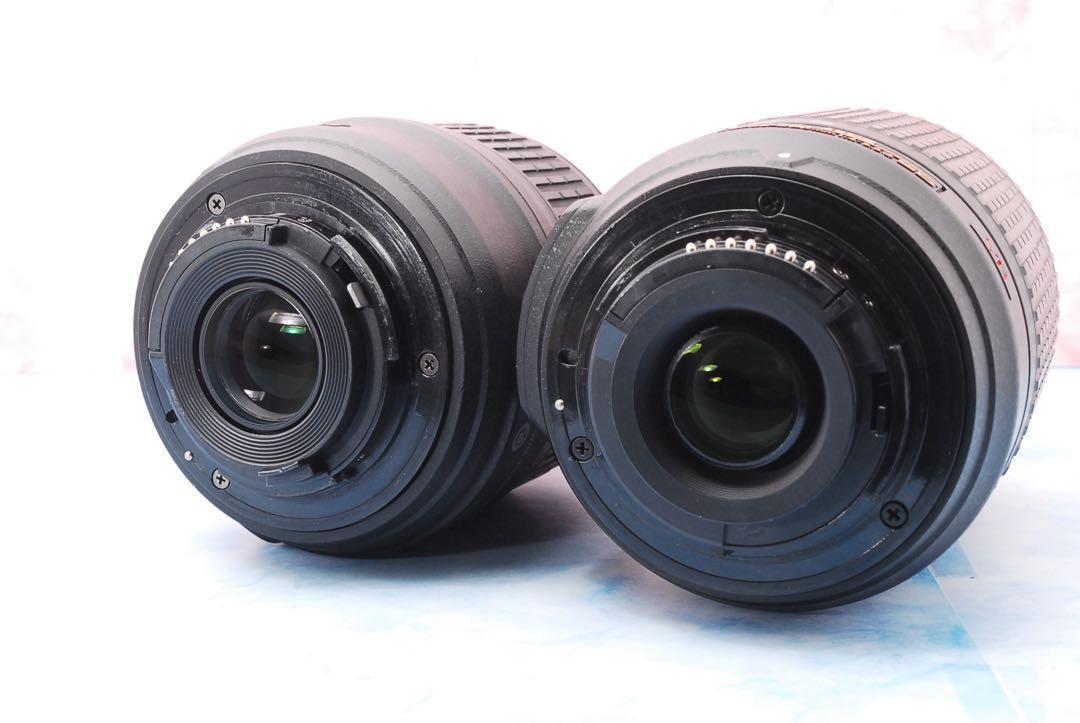 Nikon D3000★望遠レンズ付Wレンズ★一眼レフカメラ★デビュー向け♪